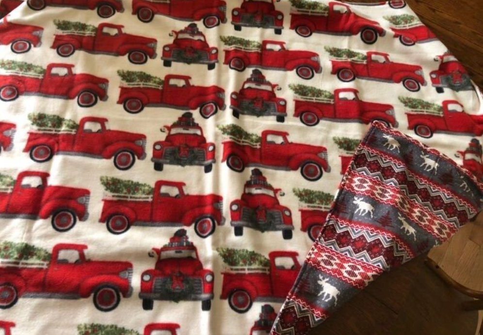 Farmhouse Truck Blanket