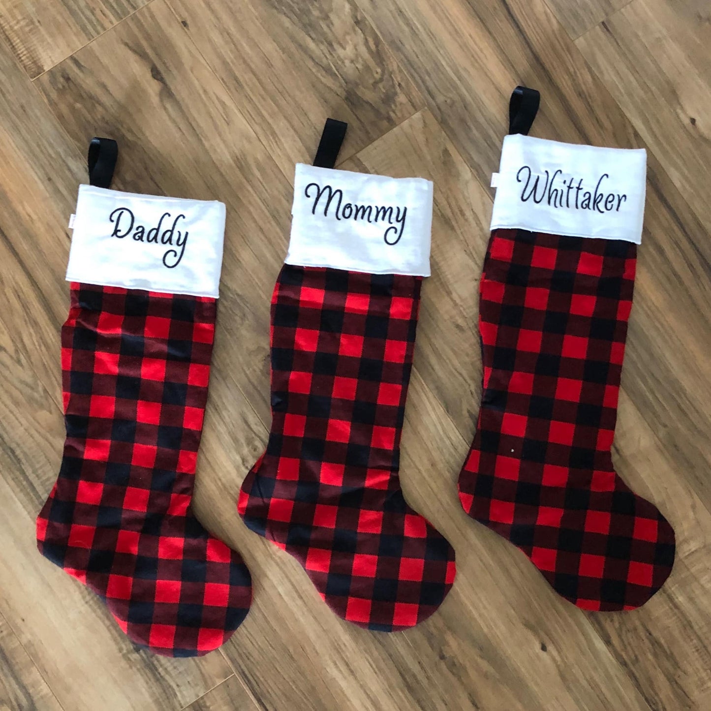 Buffalo Check Christmas Stocking