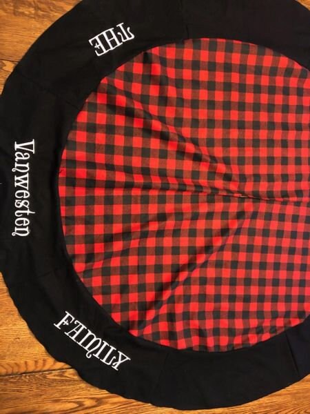 Personalized Christmas Tree Skirt