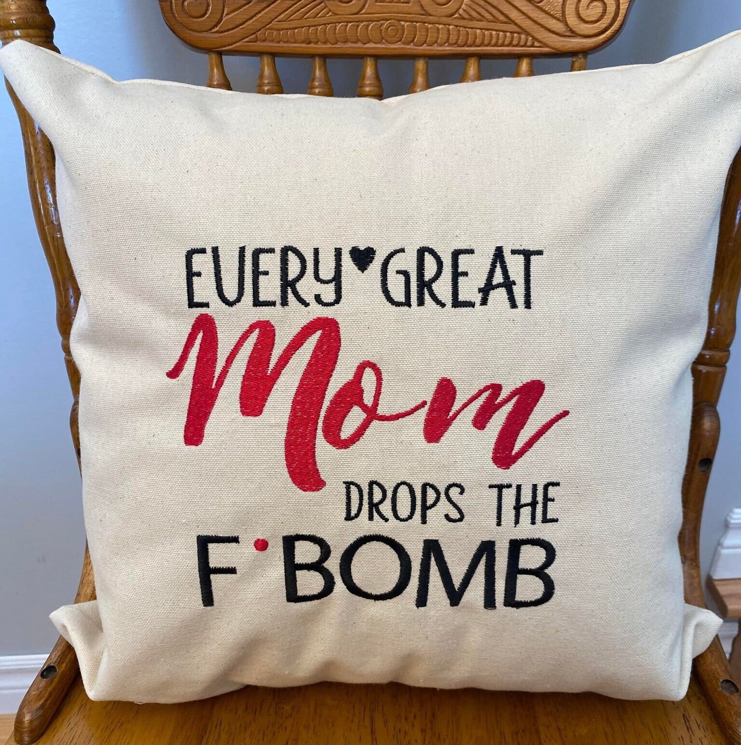 F Bomb Pillow