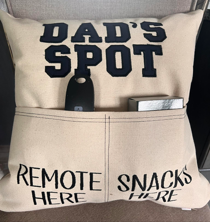 Dad's Spot Pillow