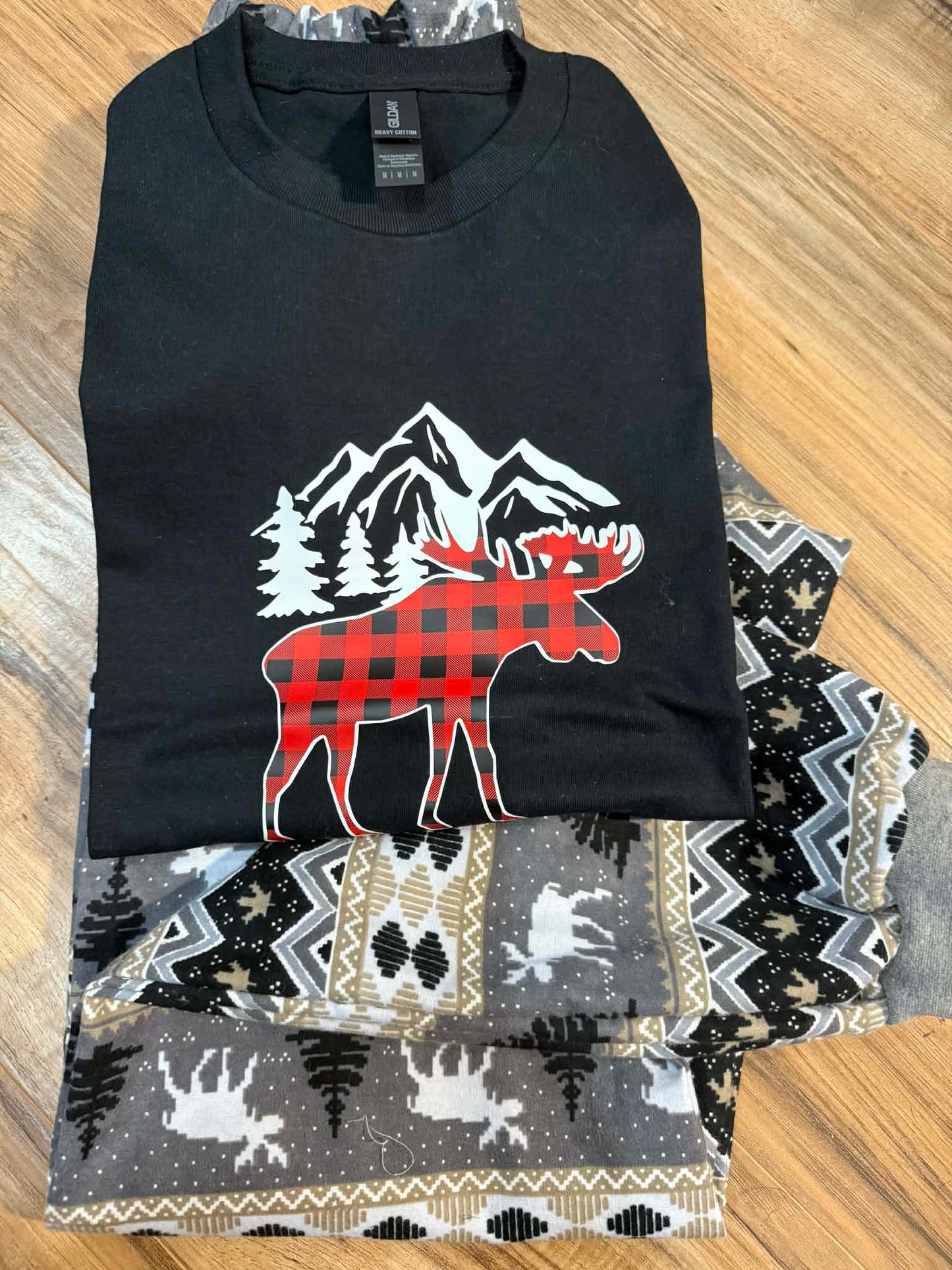 Moose Christmas Pyjamas