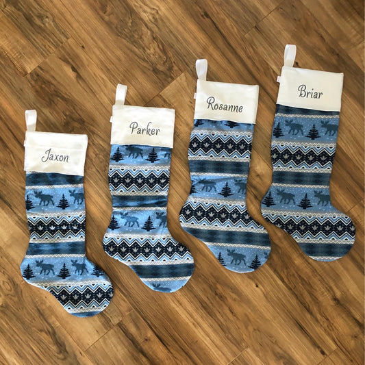 Personalized Christmas Stocking | Blue Moose Stockings