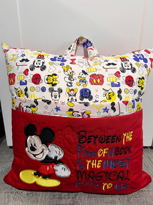 Reading Pillow - Mickey