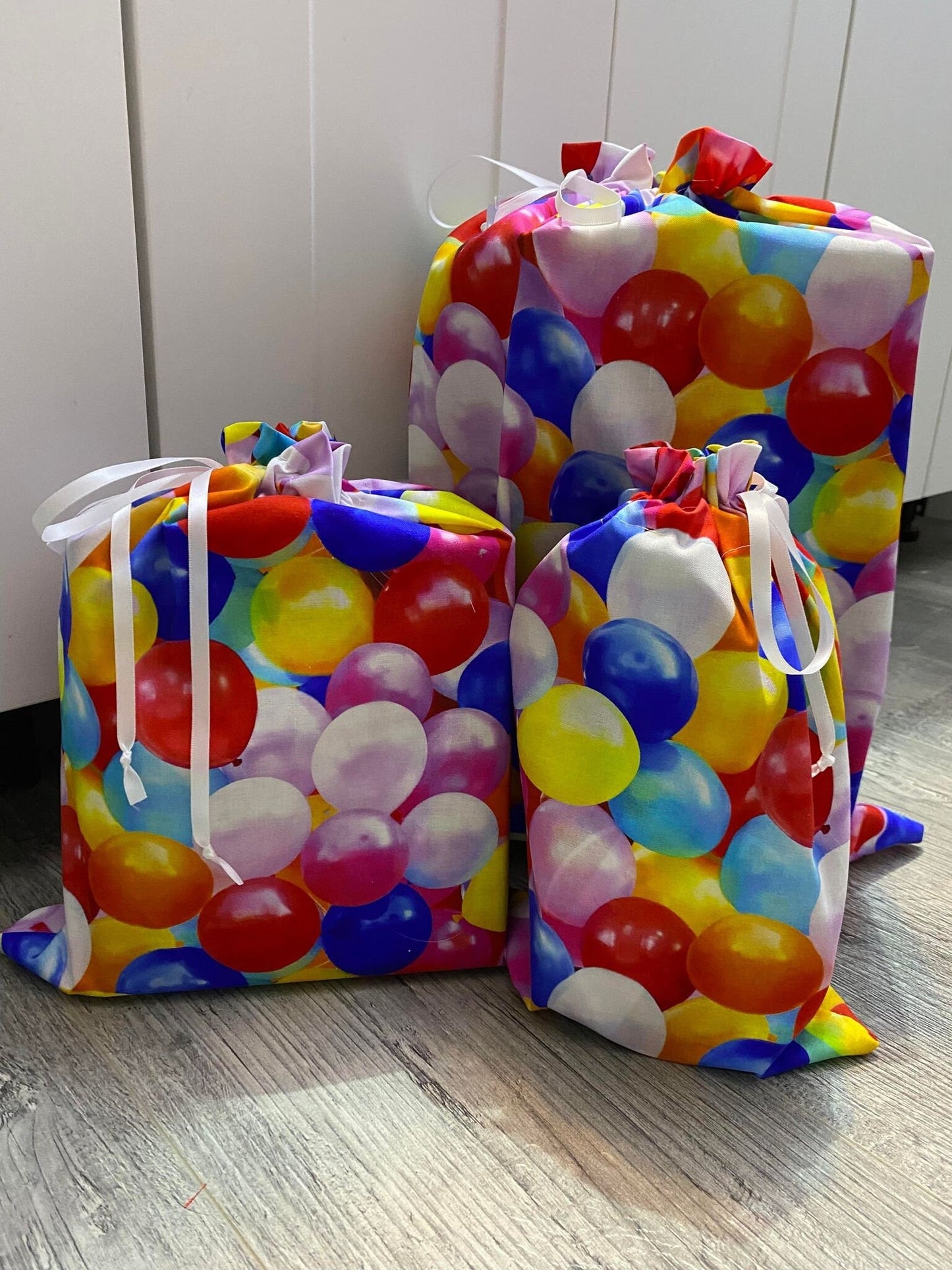 Reusable Gift Bags - Balloons