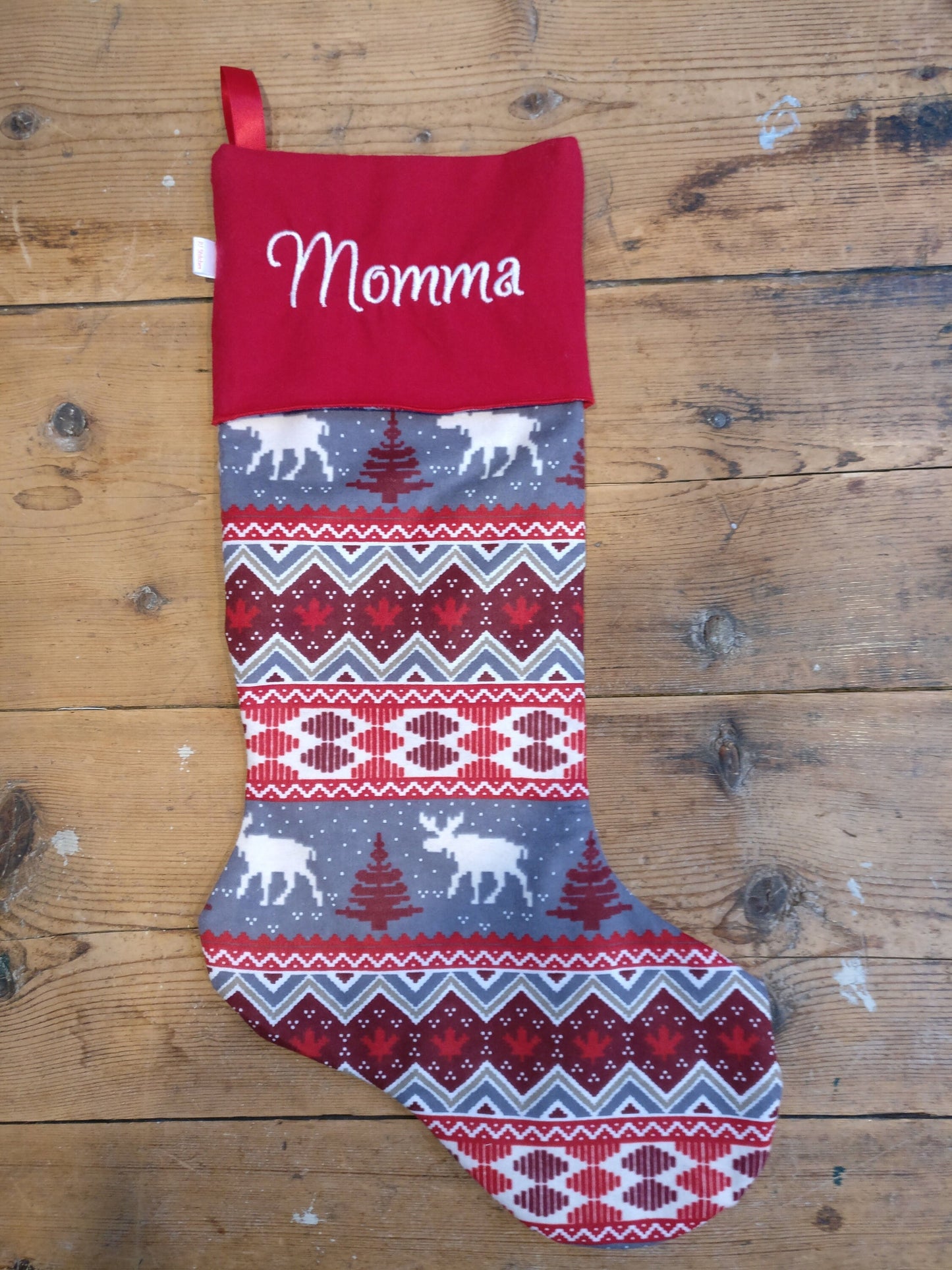 Personalized Christmas Stocking | Red Moose Stockings