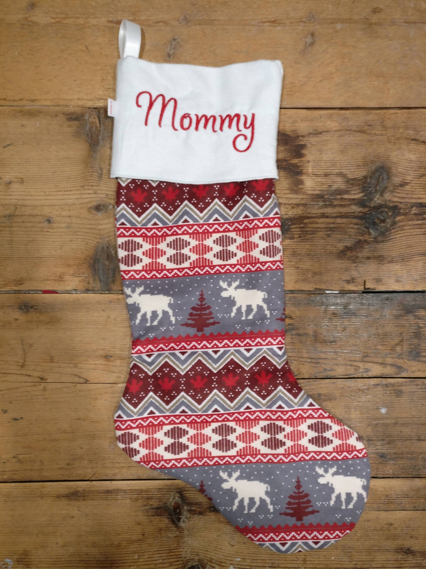 Personalized Christmas Stocking | Red Moose Stockings