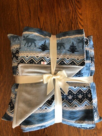 Farmhouse Blankets - Blue Moose