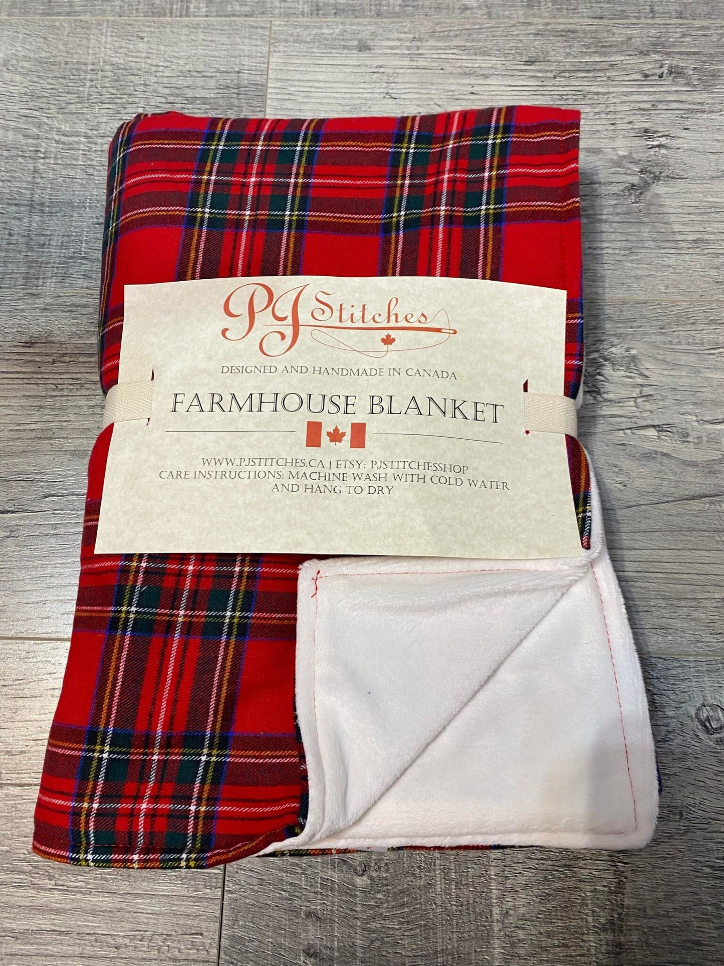 Farmhouse Blanket - Royal Stewart