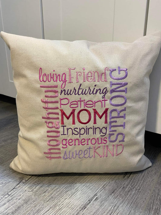 Mom Cushion | Mother's Day Throw Pillow