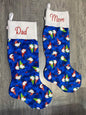 Blue Gnome Christmas Stockings