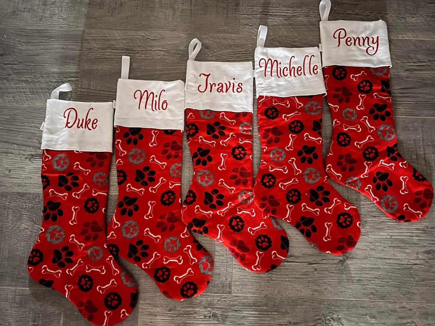 Personalized Stockings | Small Christmas Stocking | Pet Stockings