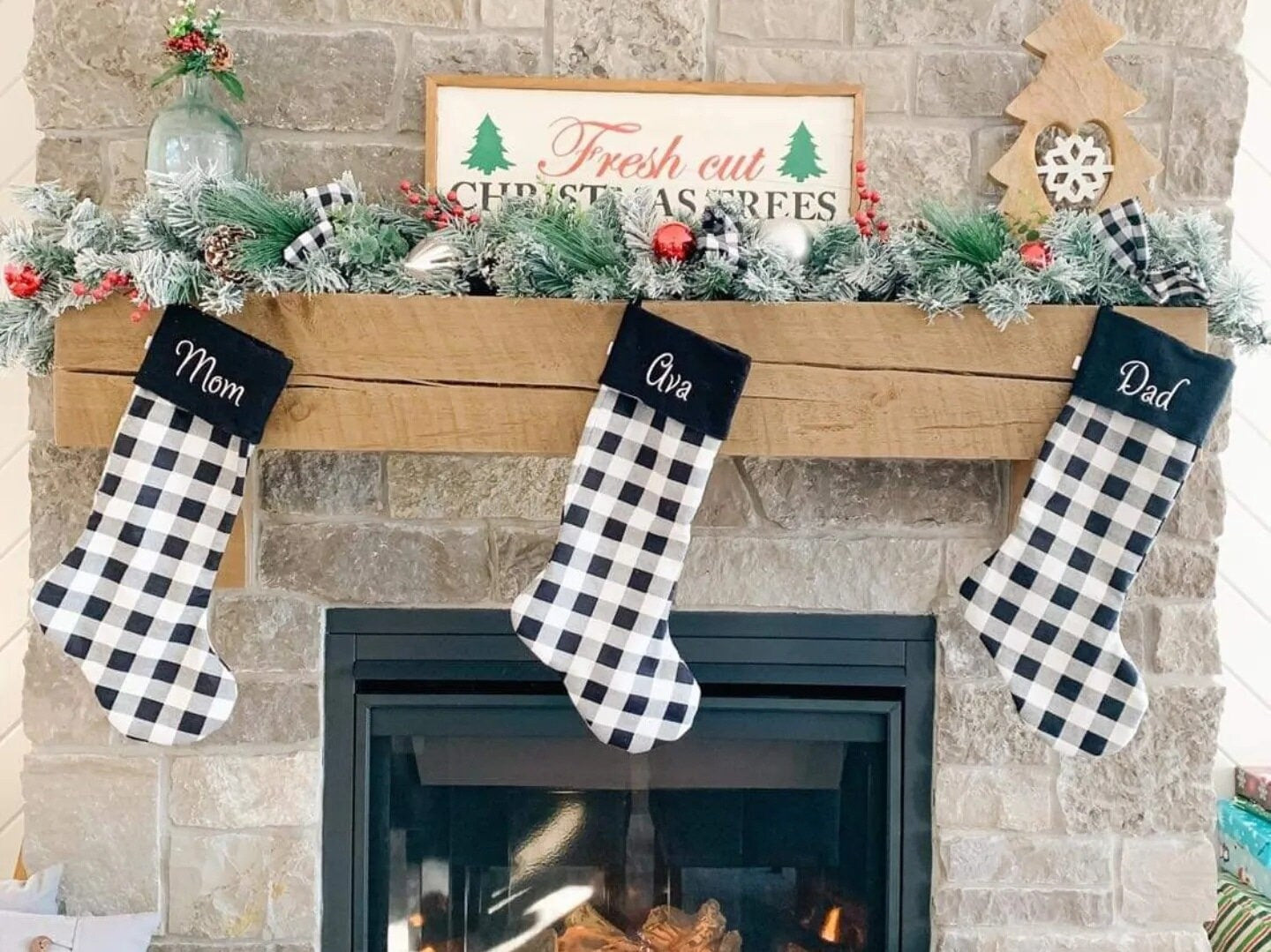 Personalized Stockings | Small Christmas Stocking | Pet Stockings