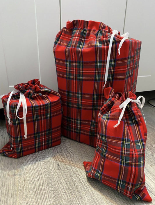 Reusable Gift Bags - Royal Stewart