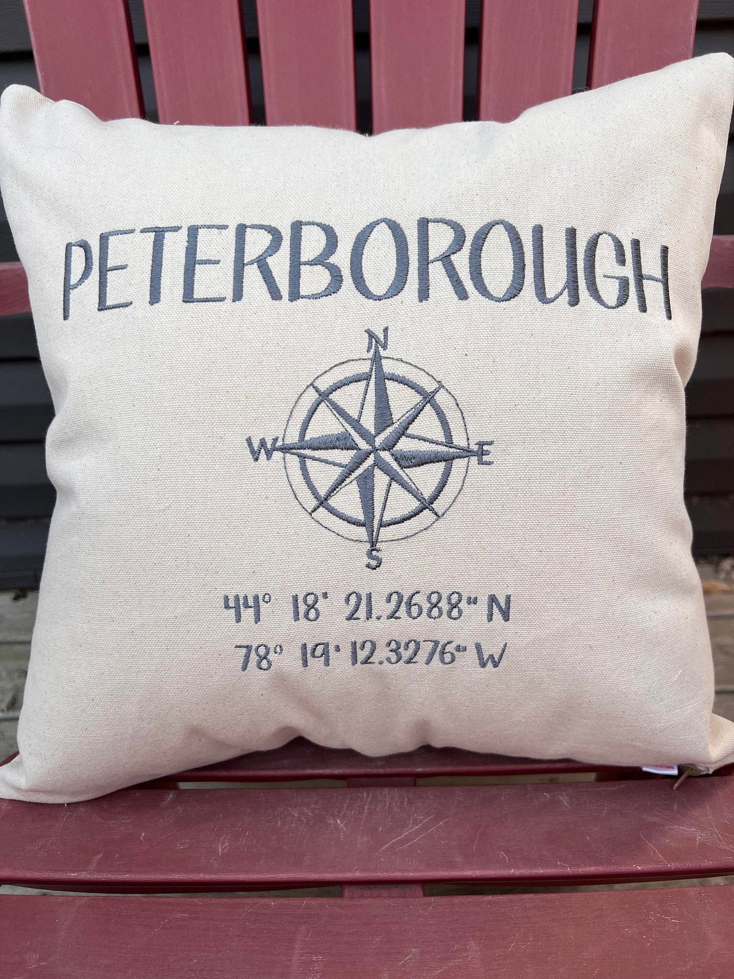 Coordinates Pillow